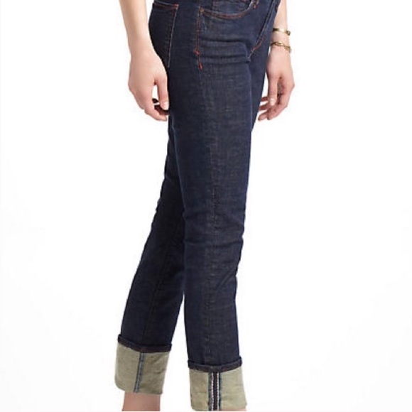 Anthropologie Holding Horses Claire Cuff Jeans - Picture 3 of 4